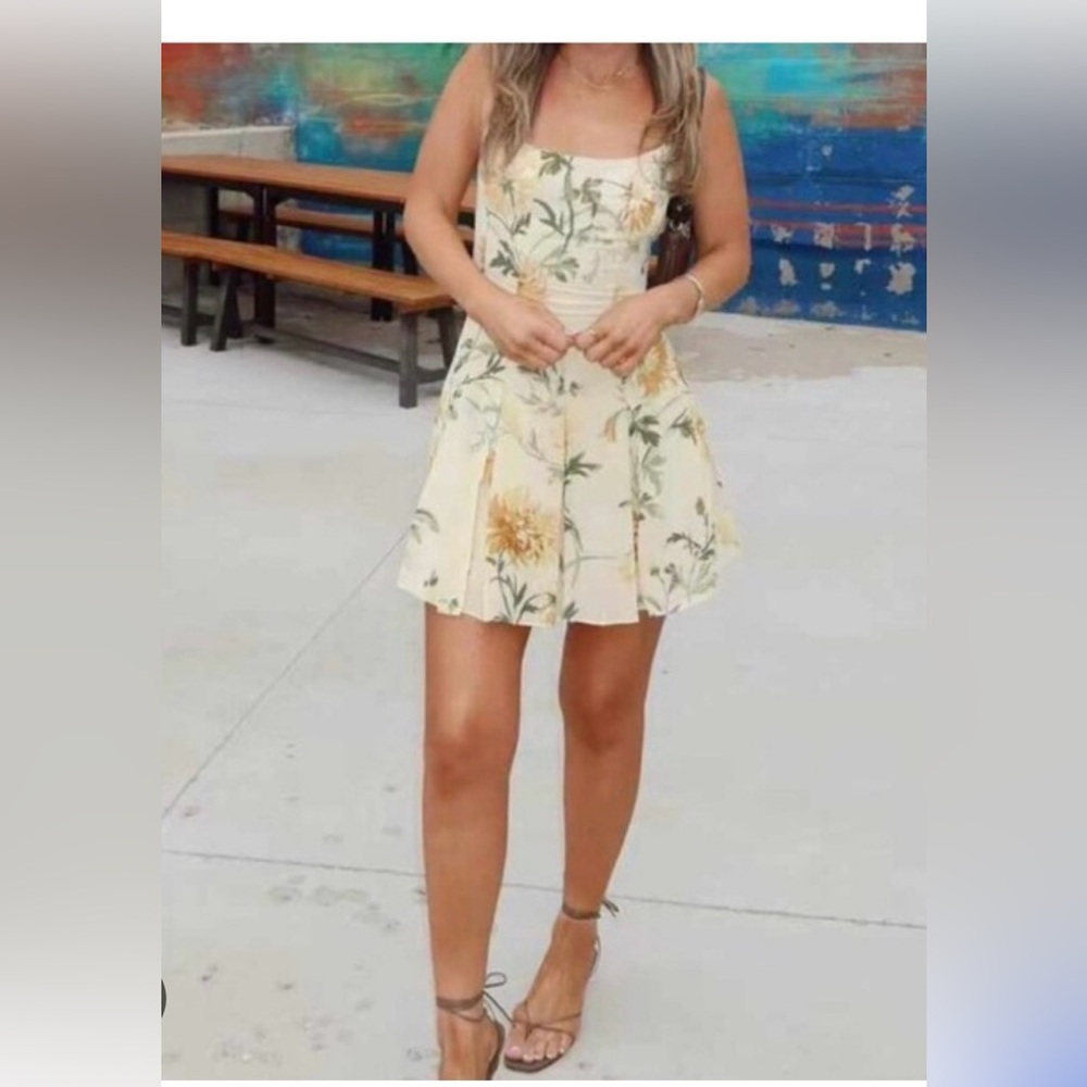 Reformation Annelise Mini Dress